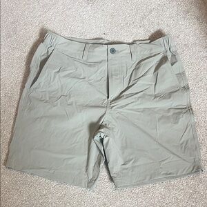 Men's Flat Front Casual Shorts - Sage Green